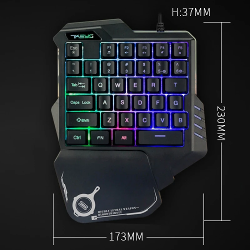 

3 in 1 Bluetooth Keyboard Mouse Converter Combo with Headphone Dock Adapter for Android Smartphone PUBG Mobile Game