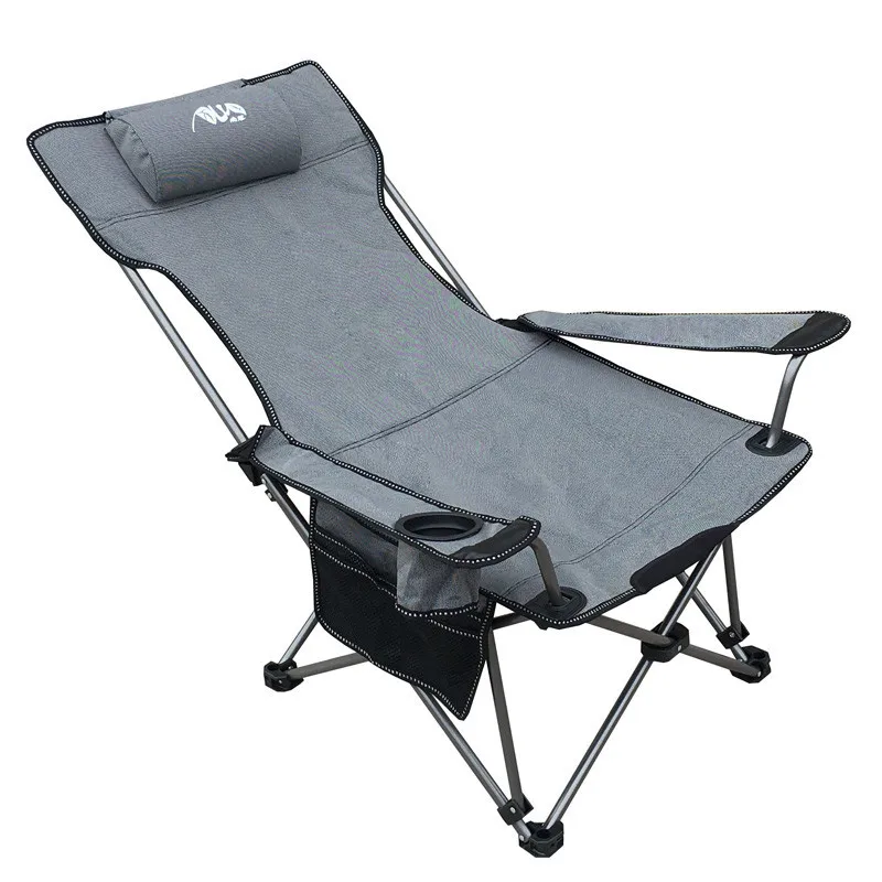 

New Outdoor Folding Deck Chair Portable Backrest Leisure Chair Fishing Beach Chair Home Nap Chair