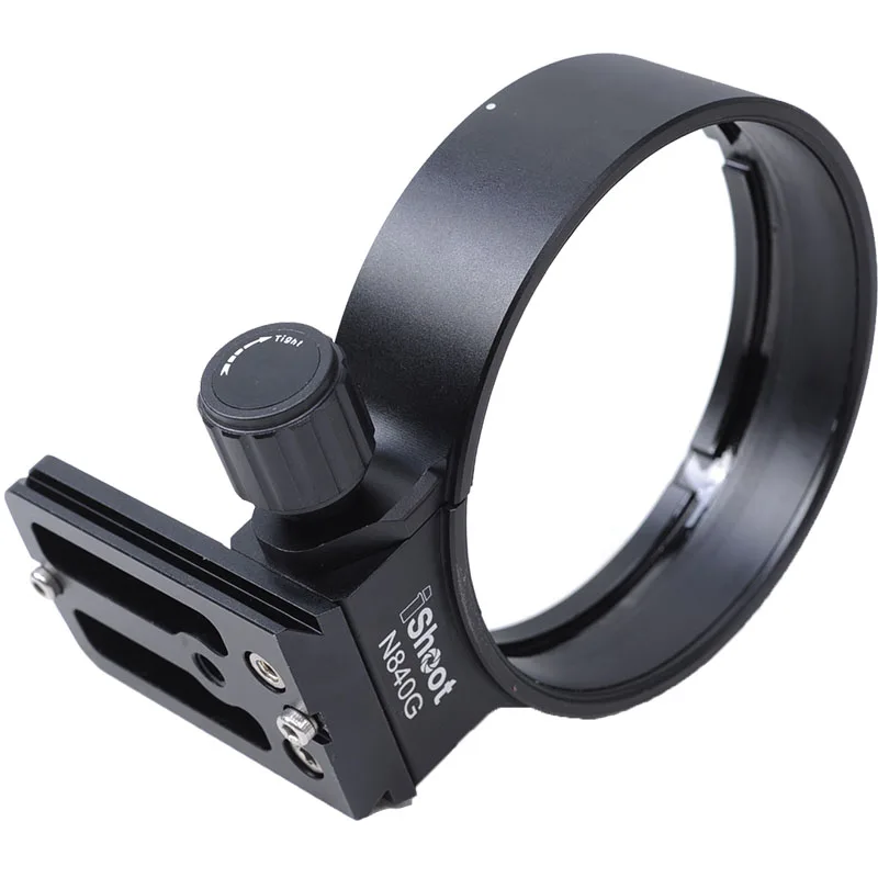 iShoot Lens Collar for Nikon AF-S 80-400mm f/4.5-5.6G ED VR Foot Tripod Mount Ring Stand Base Replace Arca Compatible IS-N840G |