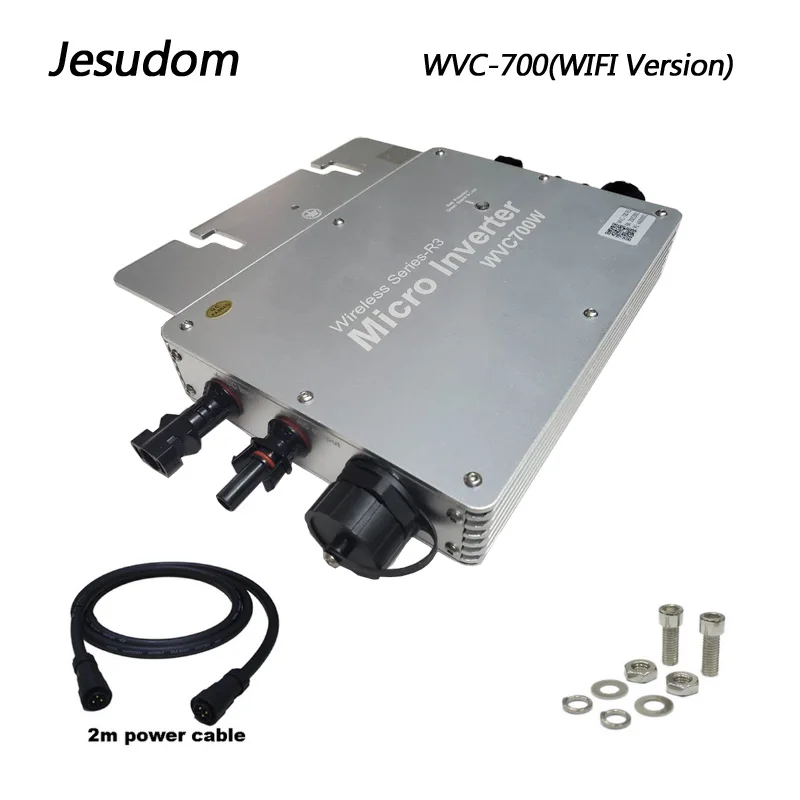 Wi-Fi 700 Вт Солнечный чистый синусоидальный инвертор вход DC22V-50V к AC110V220V 50HZ60HZ