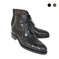 winter mens boots shoes add velvet non slip work boots lace up fashion designer shoes men real leather