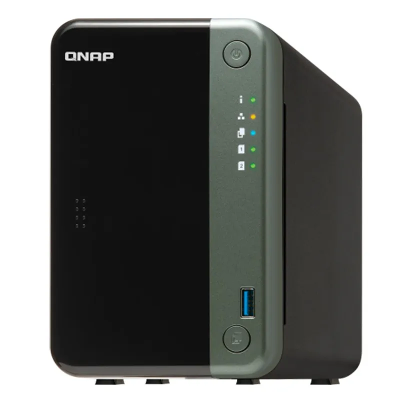 QNAP TS 253D 4G 2 Bay NAS для профессионалов с процессором Intel Celeron J4125 и двумя портами