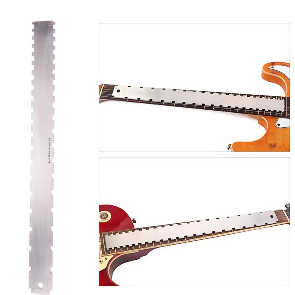 

Guitar Neck Notch Ruler Straight Side Violinist Tools Musical Instrument Accessories Neck Notch Ruler Guitar Repair Equipment