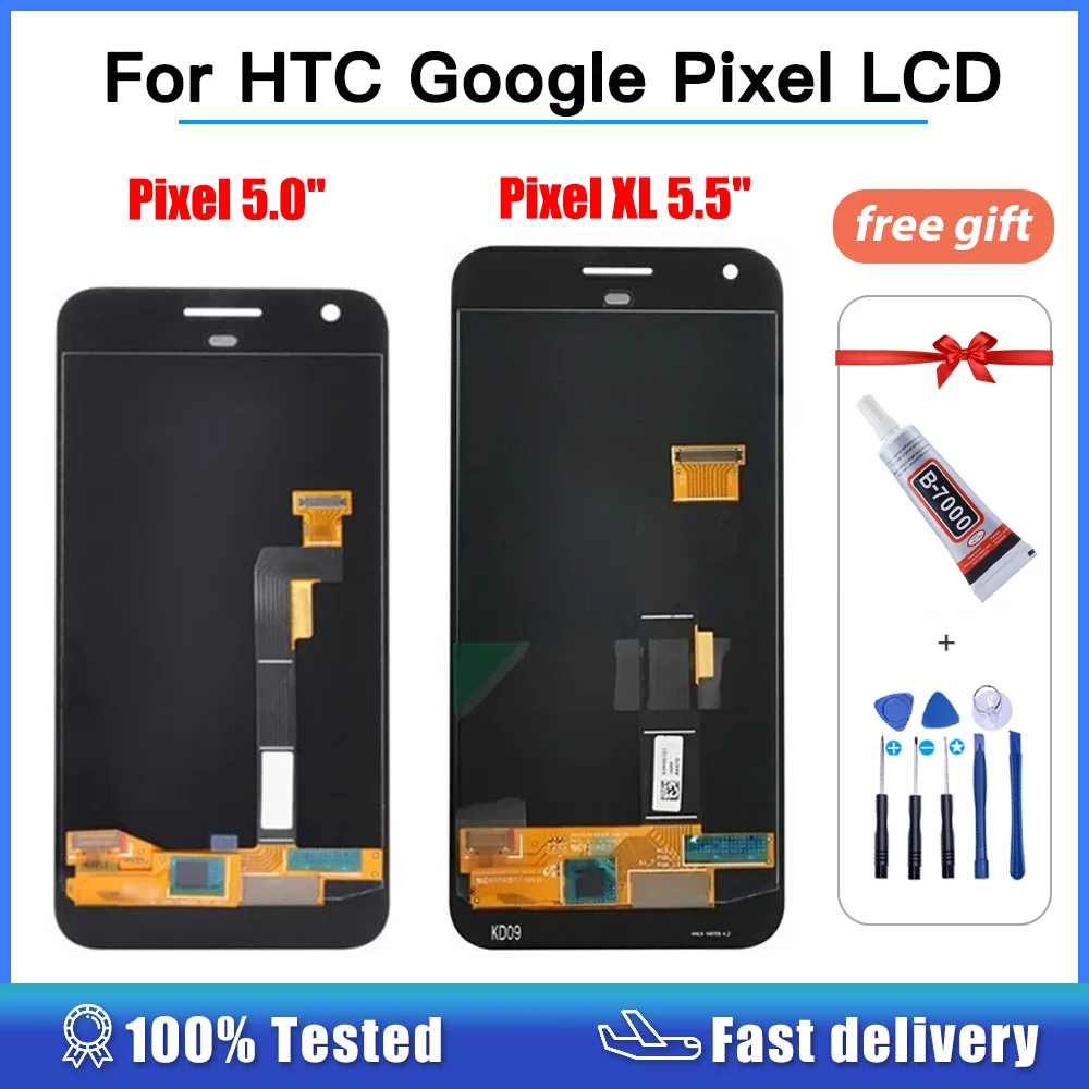 

Amoled For HTC Nexus M1 Google Pixel XL LCD Display Touch Screen Digitizer Assembly Nexus S1 Google Pixel LCD Screen Replacement