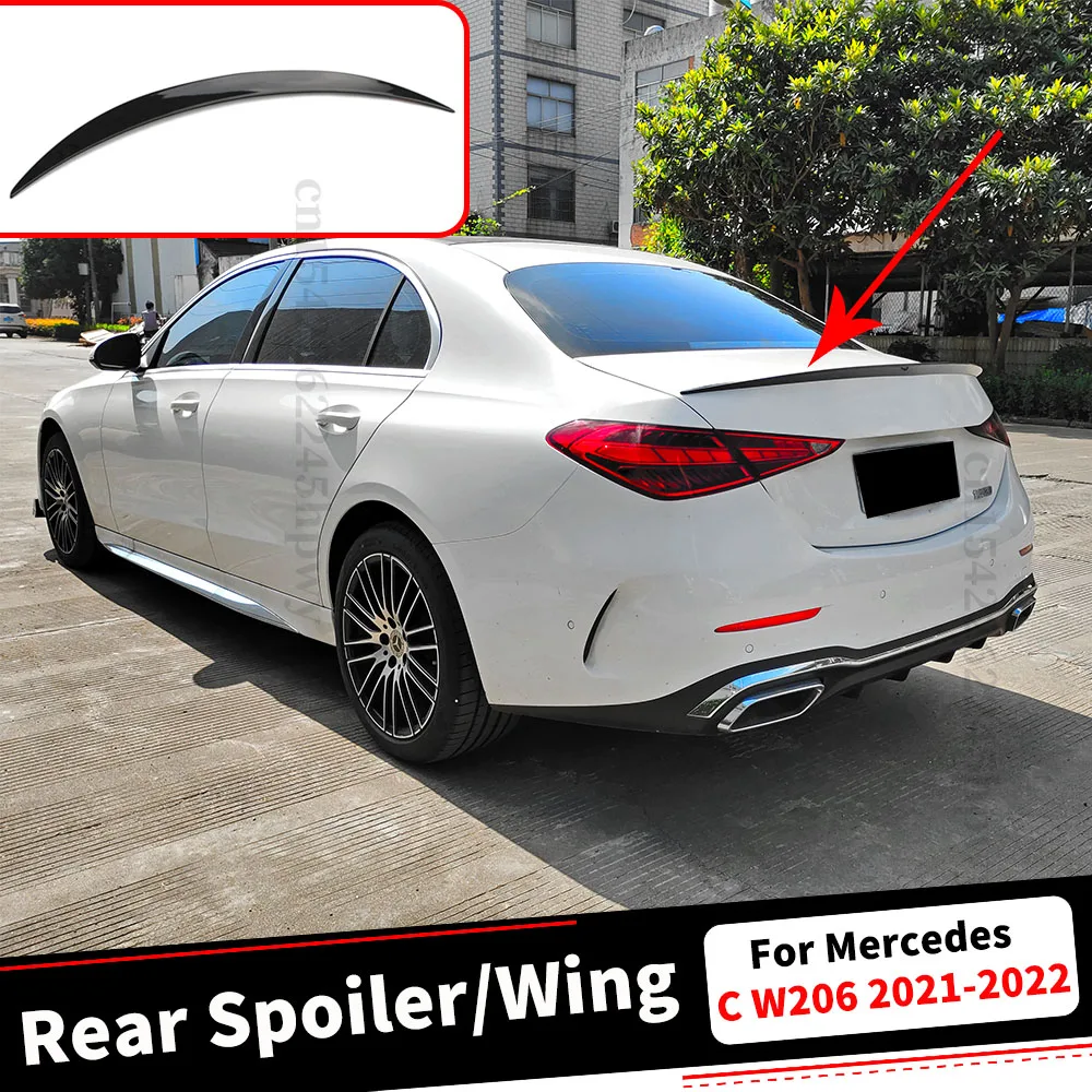 

Модифицированный пневматический дефлектор для заднего спойлера, запасная часть для нового Mercedes Benz C class W206 2021 2022