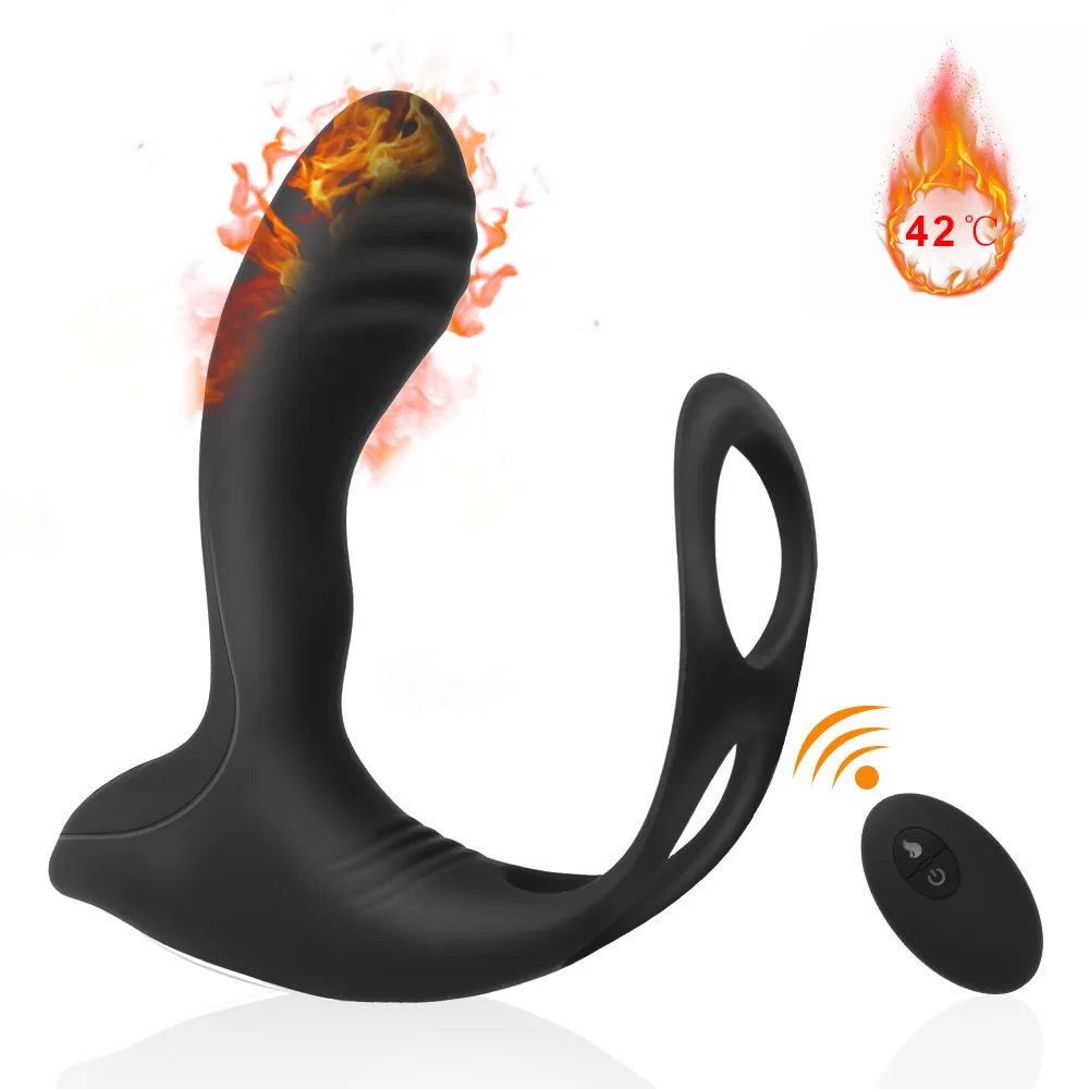 10-частотный семейный беспроводной массажер простаты с - Цена: 20.9