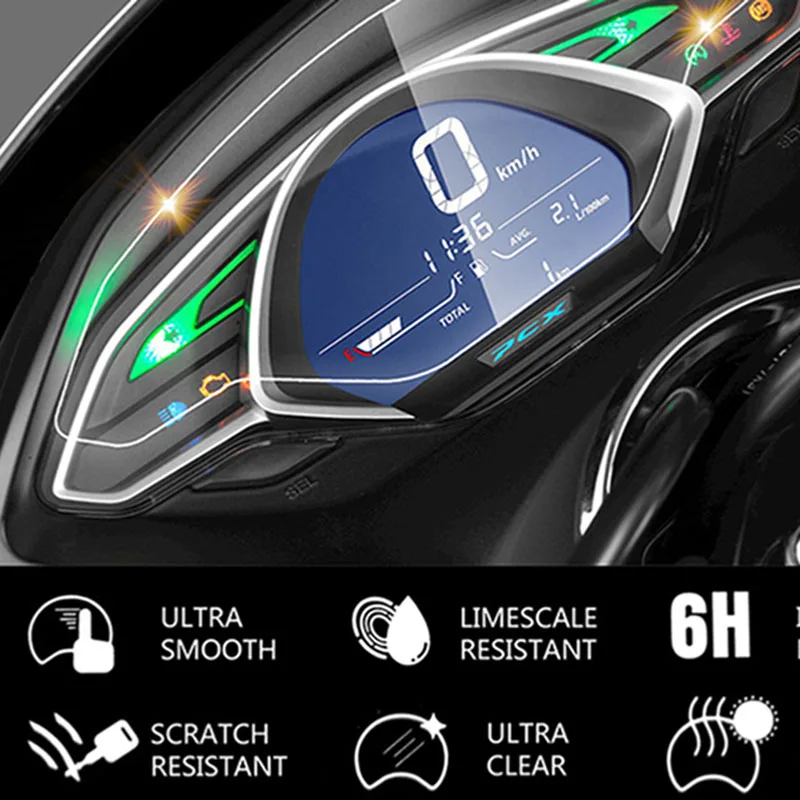 Спидометр экран Blu Ray кластер Защита от царапин пленка для приборной панели щит