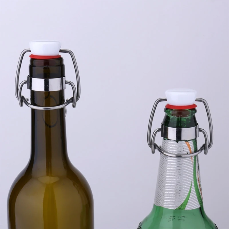 Свинг топ пивоварения бутылка с пробкой для напитков масла уксуса Kombucha пива воды