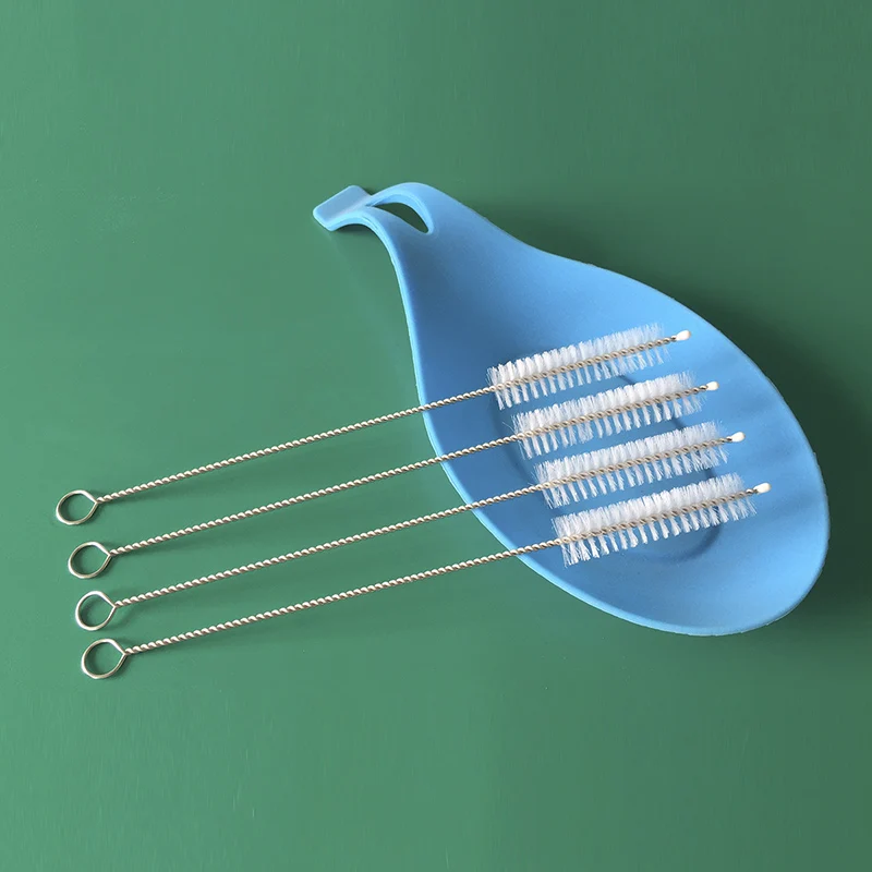 WOWSHINE бесплатная доставка 50 шт./лот утолщенная соломенная щетка из нержавеющей