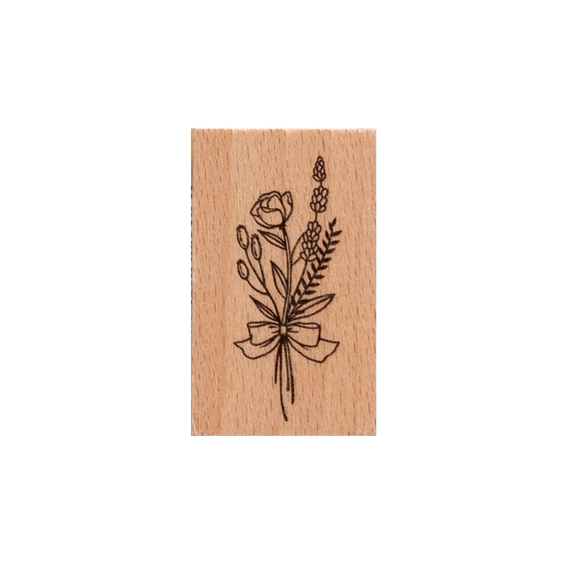 XINAHER винтажная девушка цветок жест украшение штамп для скрапбукинга