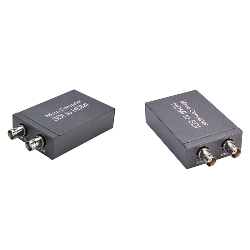 

SDI to HDMI Mini 3G HD SD-SDI Video Mini Converter Adapter with HDMI to SDI Converter HD SDI Micro-Conversion Adapter