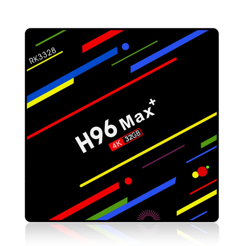 MAAT H96 Max Plus Android 9 0 Смарт ТВ-бокс 4 Гб ОЗУ 64 ПЗУ 32 4K телеприставка Rockchip RK3328