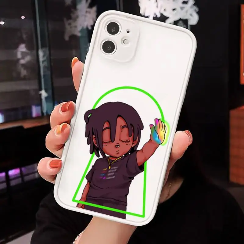 

Rapper Lil Uzi Vert Eternal Atake Phone Case matte transparent For iphone 7 8 11 12 plus mini x xs xr pro max cover