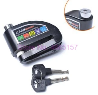 От DHL 20 шт. мото замок мотоцикла сигнализация с Механизмом Блокировки дискового