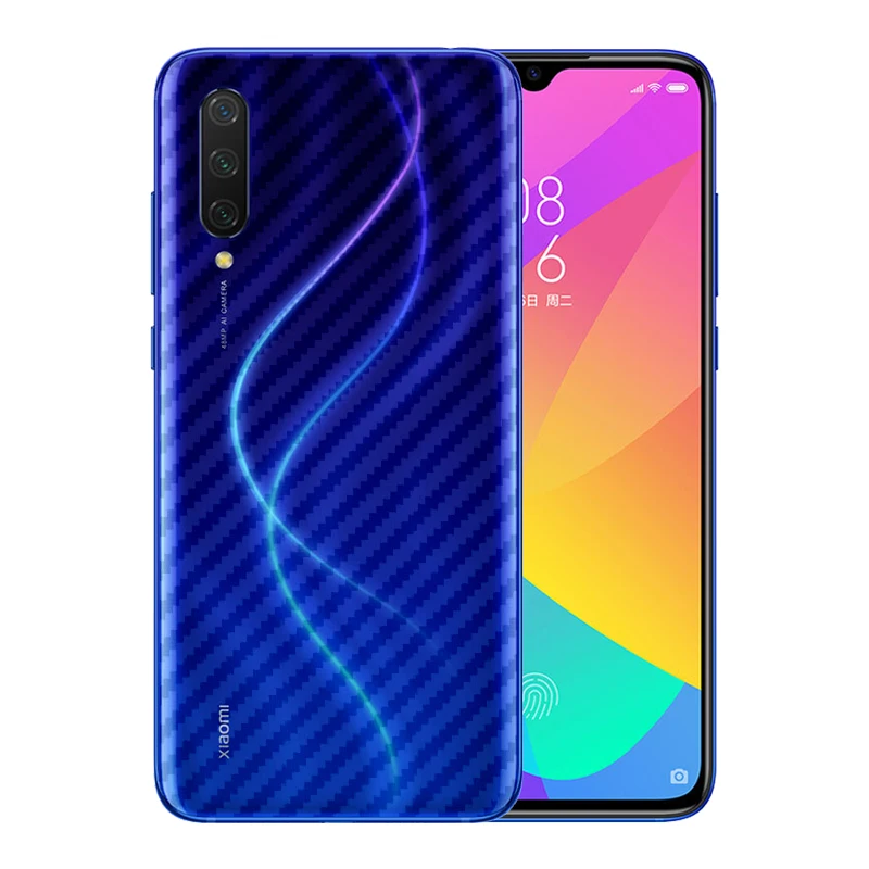 Ультратонкая прозрачная наклейка из углеродного волокна 3 шт./лот для Xiaomi Mi 9 Lite CC9