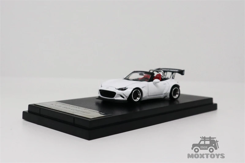 Уличное оружие 1:64 Mazda MX-5 Pandem Rocket Bunny Yelllow/белая литая модель автомобиля | Игрушки и