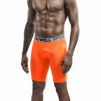 men compression shorts quick dry running short tights man knee length cycling leggings base layer jogging shorts sport underwear