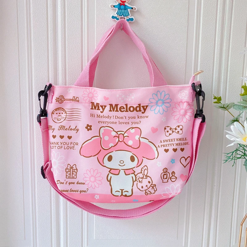 30 см кавайная сумка Sanrio мультфильм Kitty Kuromi My Melody Симпатичная красивая дорожная