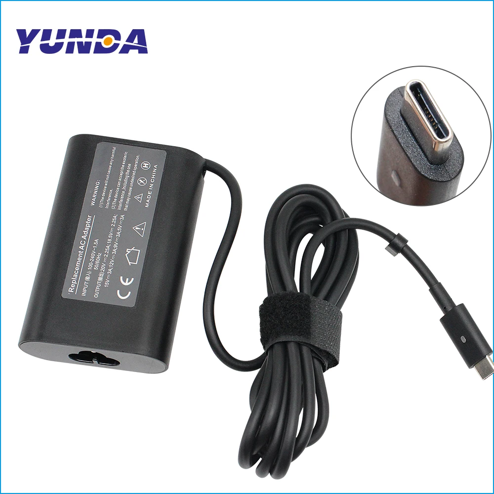 Зарядное устройство USB Type-C 45 Вт 20 в 18 5 а для XPS Latitude 15V3A/12V3A/9V3A/5V3A | Электроника