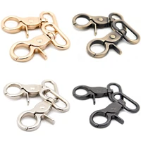 5pcs trigger snaps hook clasps oval swivel trigger clips hooks clips snap for straps bags belting leathercraft