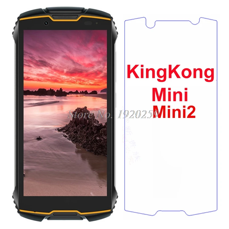 

Screen Protector For Cubot KingKong Mini 2 Tempered Glass Phone Film For Cubot King Kong Mini2 Glass Explosion-proof Protective
