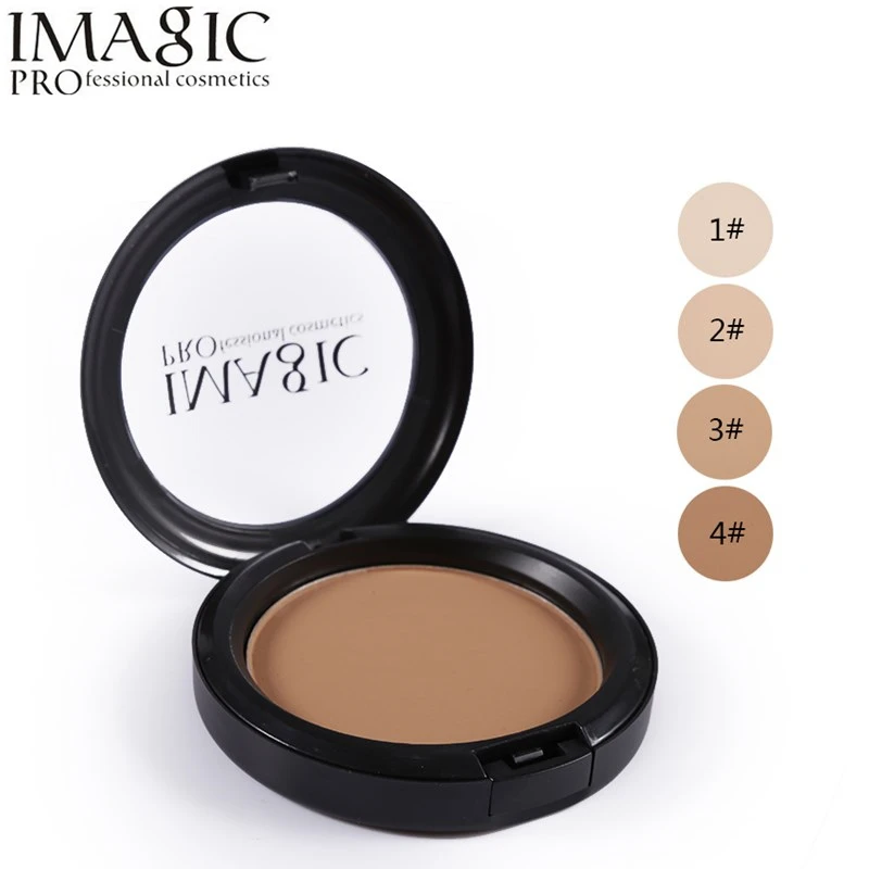 Imagic бронзатор для макияжа лица хайлайтер пудра студийной фиксации прессованная