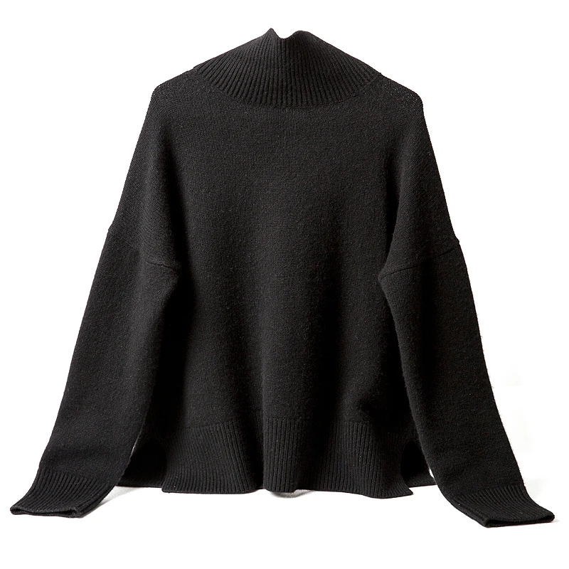 

Turtleneck Cashmere sweater casual loose thickening women's Cashmere sweater Long sleeve Autumn and winter Trend new product