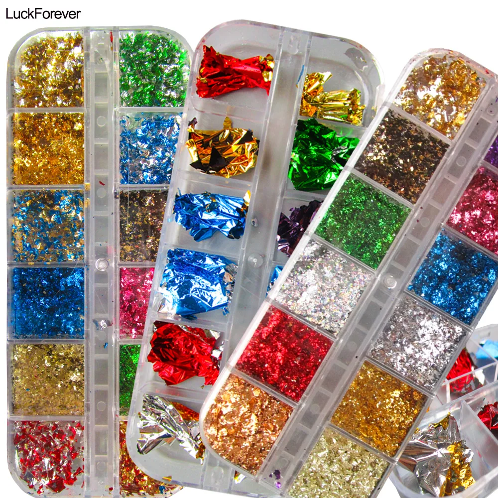 3D фотофольга листовая бумага украшение для ногтевого дизайна необычная