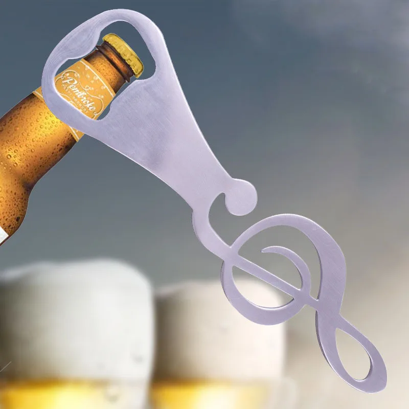 

Creative Notes Beer Bottle Opener Portable Personalized Restaurant Home Music Symbol Opening Beverage Cap Tool