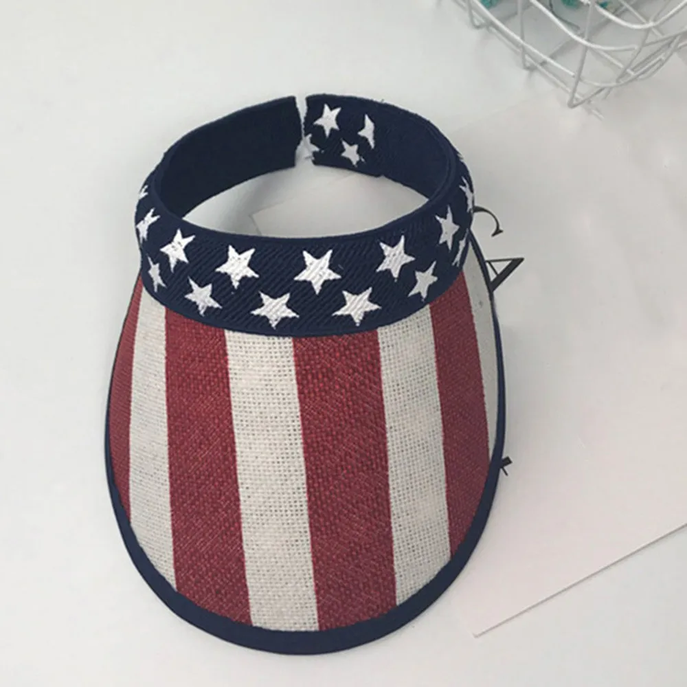 ARLONEET/Милая летняя детская пустая шляпа от солнца со звездами и полосками для