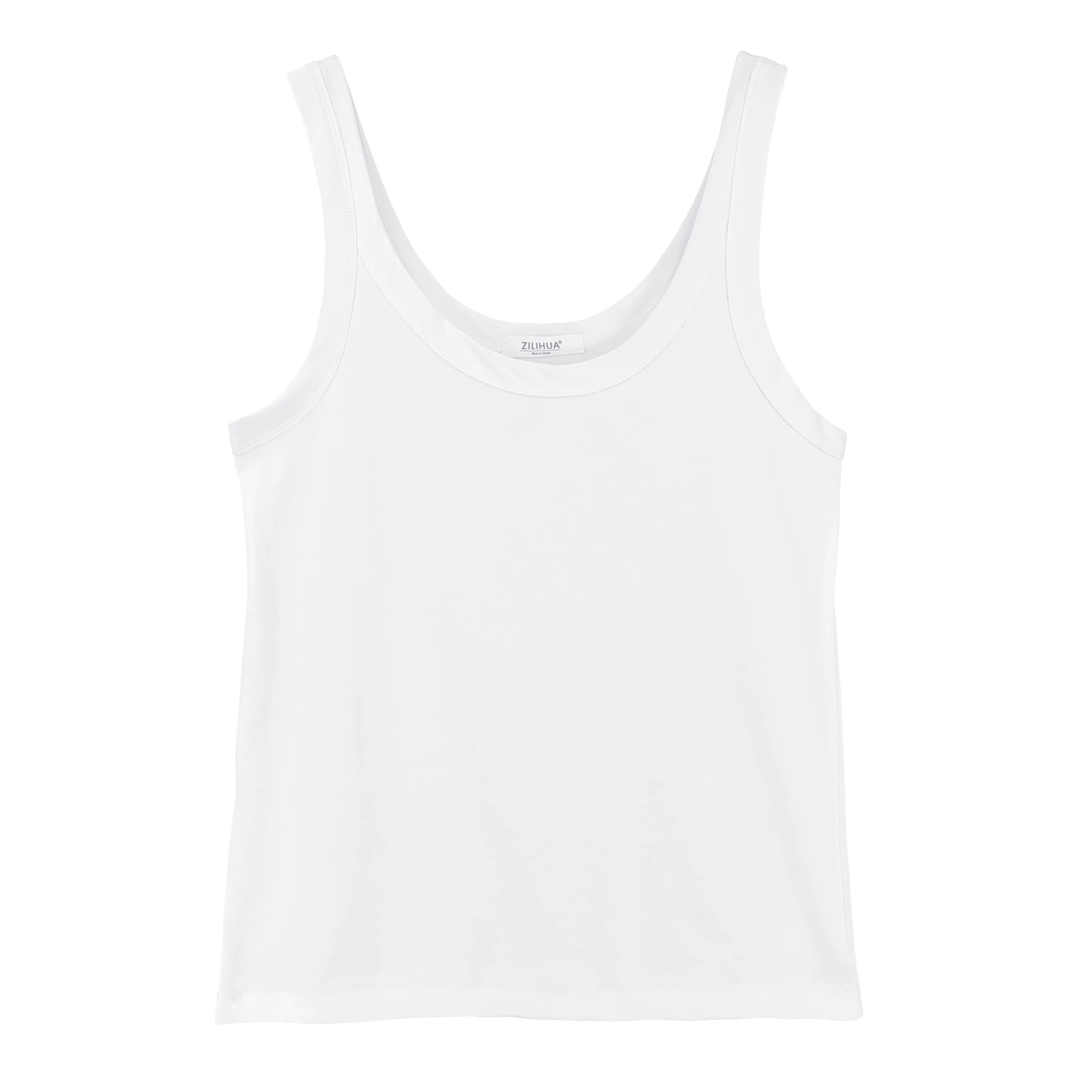 

Summer new styles have a high wearing rate. Big U-neck net version solid color vest 3-color all-match ms bottoming top