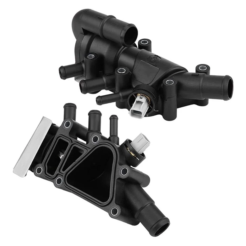 Термостат водяного отверстия охлаждающей жидкости двигателя с корпусом в сборе