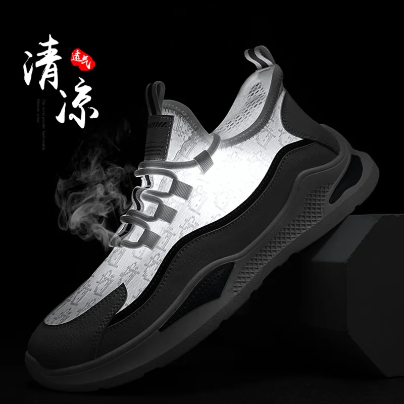 

Mesh Casual Shoes For Men Sneakers Fashion Trendy Shoes Breathable Lightweight Sports Trainers Shoes Homme Chaussure