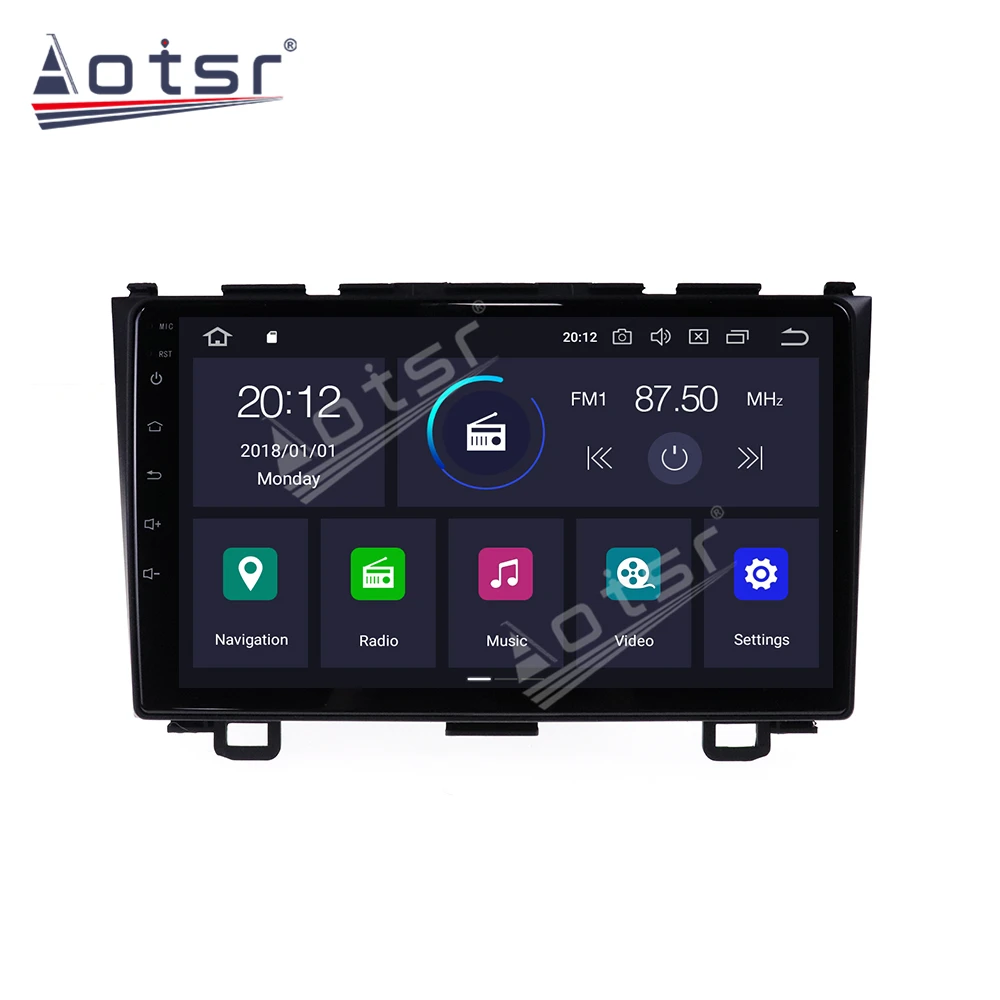 Автомобильный DVD плеер для Honda CRV 2006 2012 GPS навигация Android мультимедийный 64G PX6