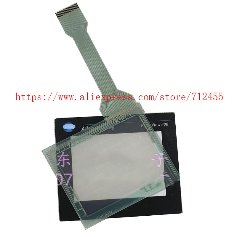 

For PanelView 600 2711-T6C1L1 2711-T6C2L1 Touch screen / pad with protective film