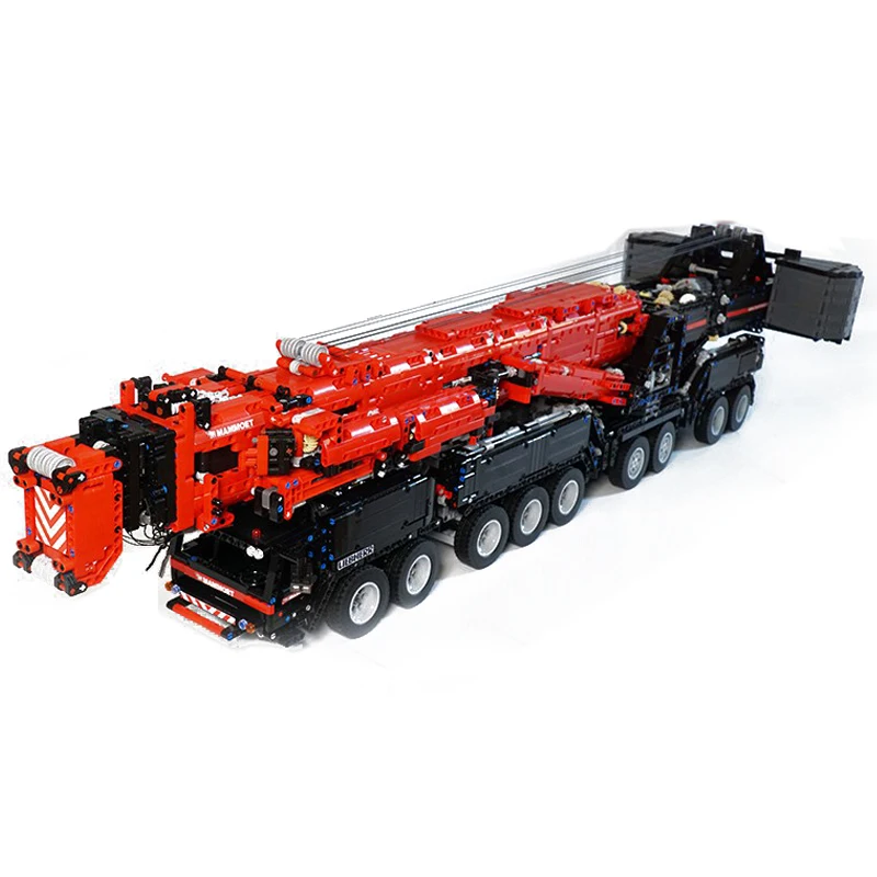 

NEW Version MOC RC Power Function Crane LTM11200 fit for 20920 Motors MOC-20920 kits Building Blocks Bricks DIY Toy Gifts