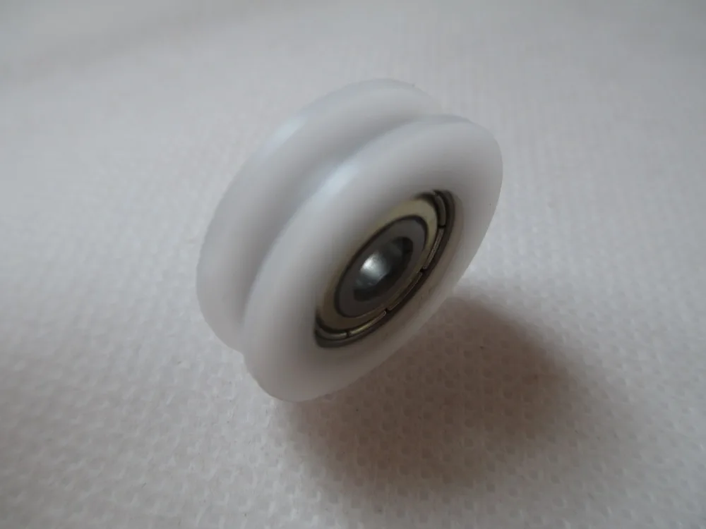 Fixmee 2 шт. 24 мм Круглые нейлоновые роликовые шкивные колеса для веревки с