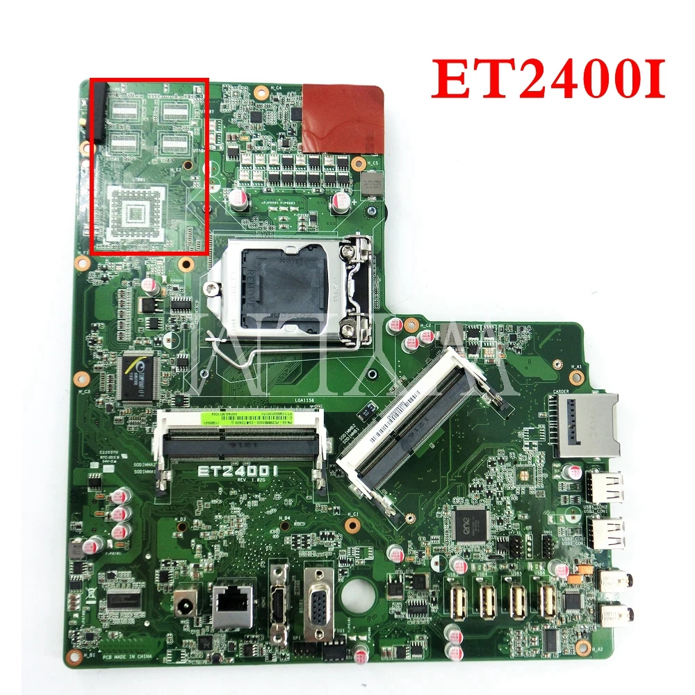 Материнская плата ET2400I REV1.02G All in one ASUS материнская 60 PE3MMB2000 C04