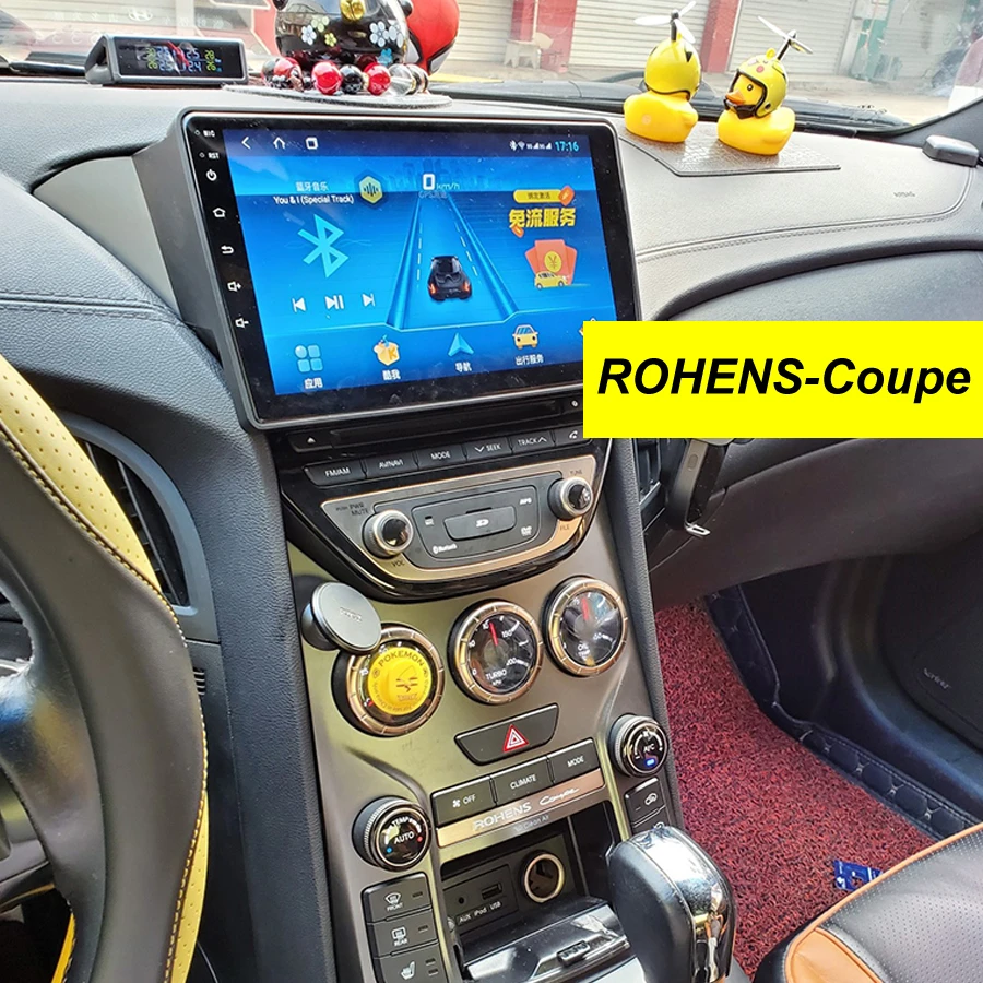 64 Гб Rom Android 10 0 2Din автомобильный Авторадио мультимедийный плеер GPS для Hyundai ROHENS Coupe