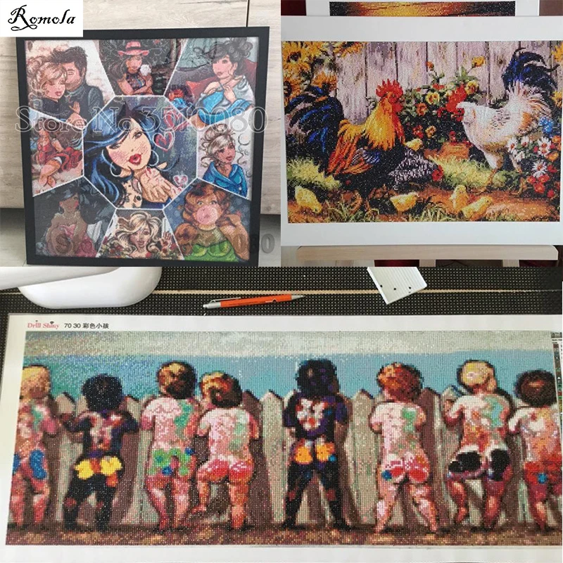 

5D Diy diamond paintings Animal collection Full square/round room decor Embroidery 3D Cross stitch kits mosaic stickers