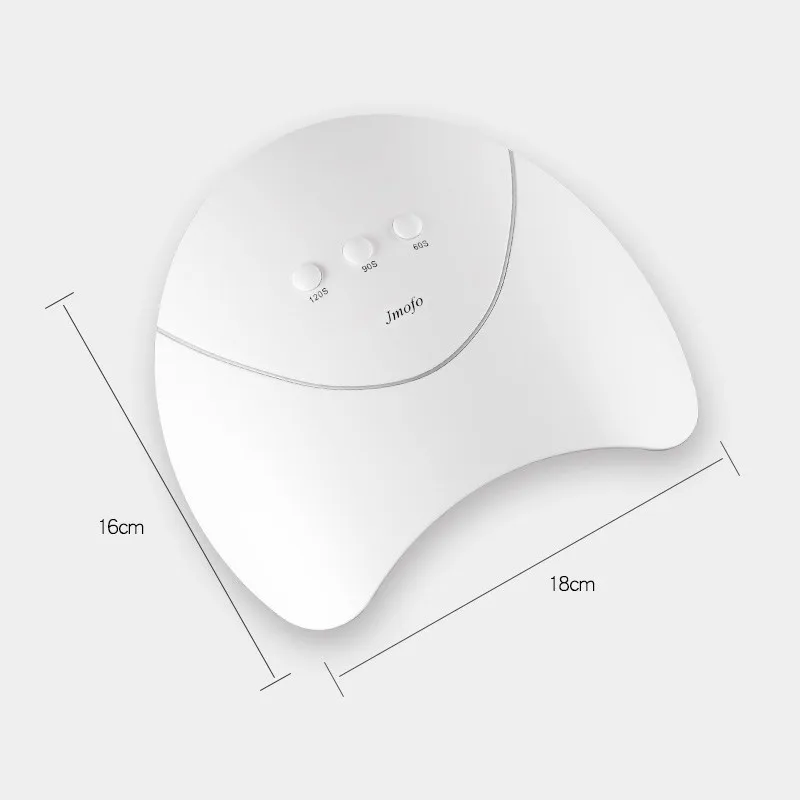 

Pink/White UV LED Nail Lamp Curing ALL Gel Polish UV Lamp 60S/90S/120S for Manicure Pecicure w LCD Display Nail Dryer Nail Art