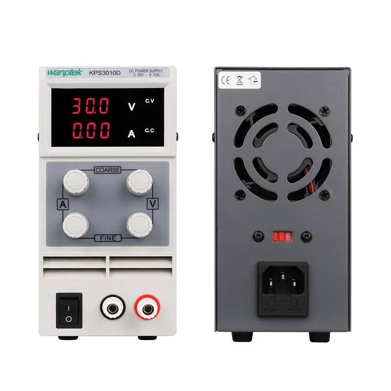 

2 PCs KPS1505D 3010D series 3-digit DC Lab switching DC Power Supply 15V 30V 60V 120V 3A 5A 10A 110V/220V Adjustable wholesale