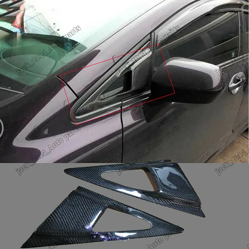 Рамка из углеродного волокна с треугольным окошком для Honda Civic 2006 2007 2008 2009 2010