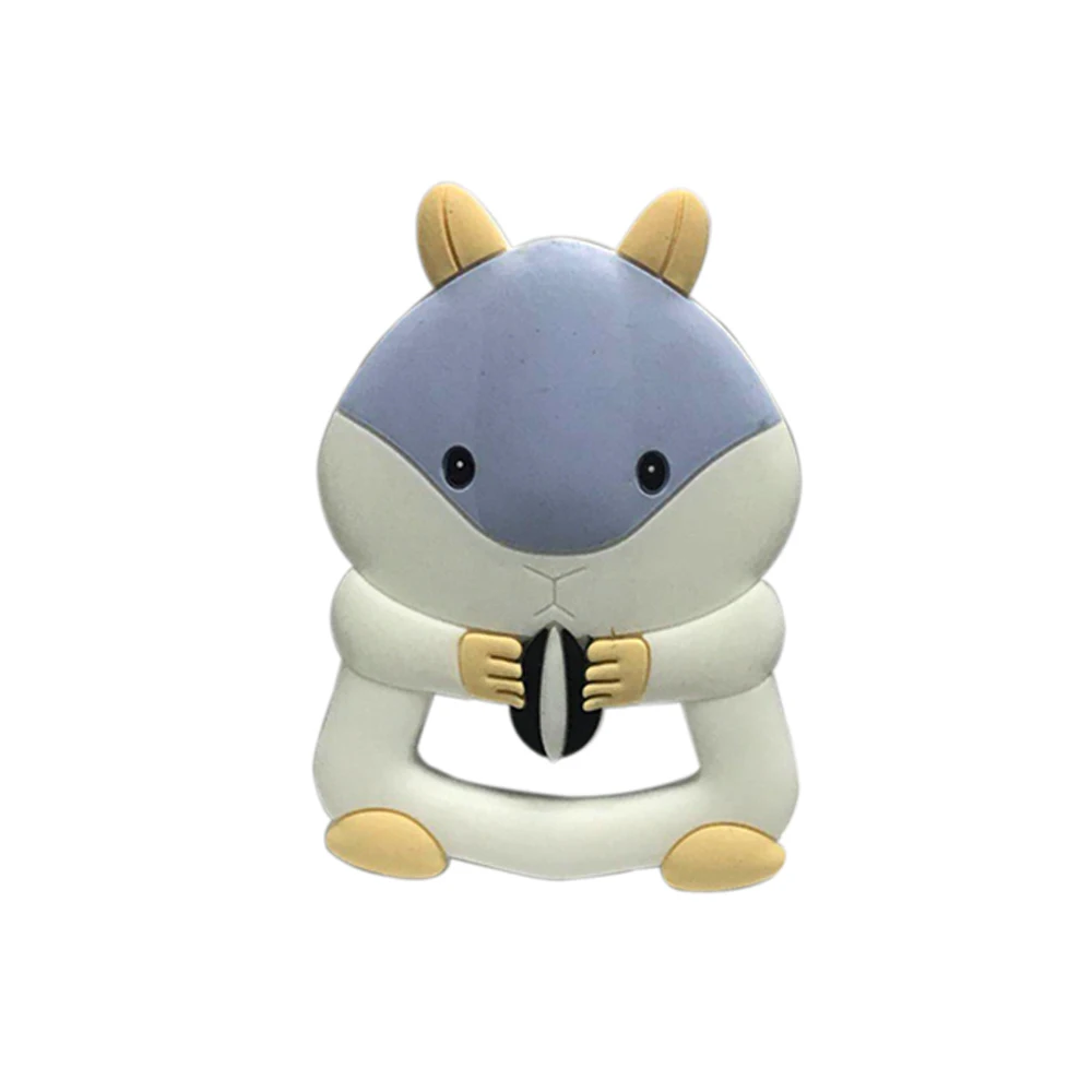 1 шт. животных силиконовый Прорезыватель игрушки ожерелье аксессуары для