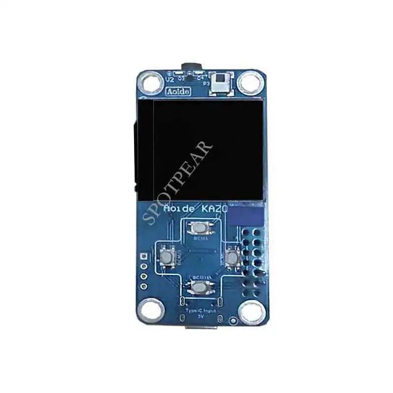 Raspberry Pi Zero ЖК-аудиоплеер I2C I2S модуль DAC переносная плата дисплей экран кнопки -