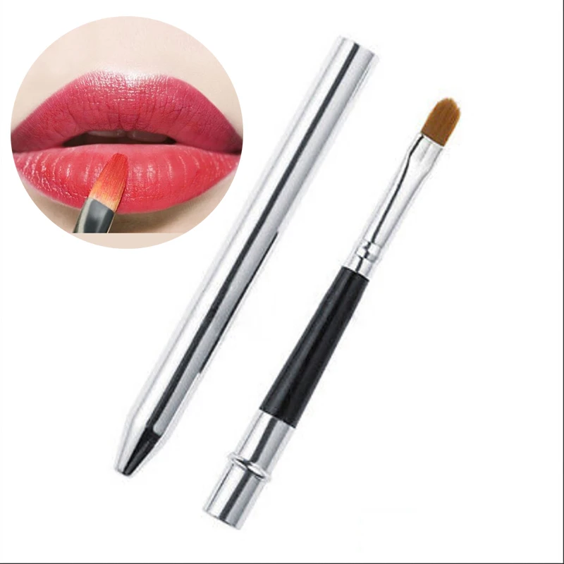 

New 1pc Professional Lip Brushes Soft Make Up Brush For Lipstick Lip Gloss Wands Applicator Makeup Beauty Tools