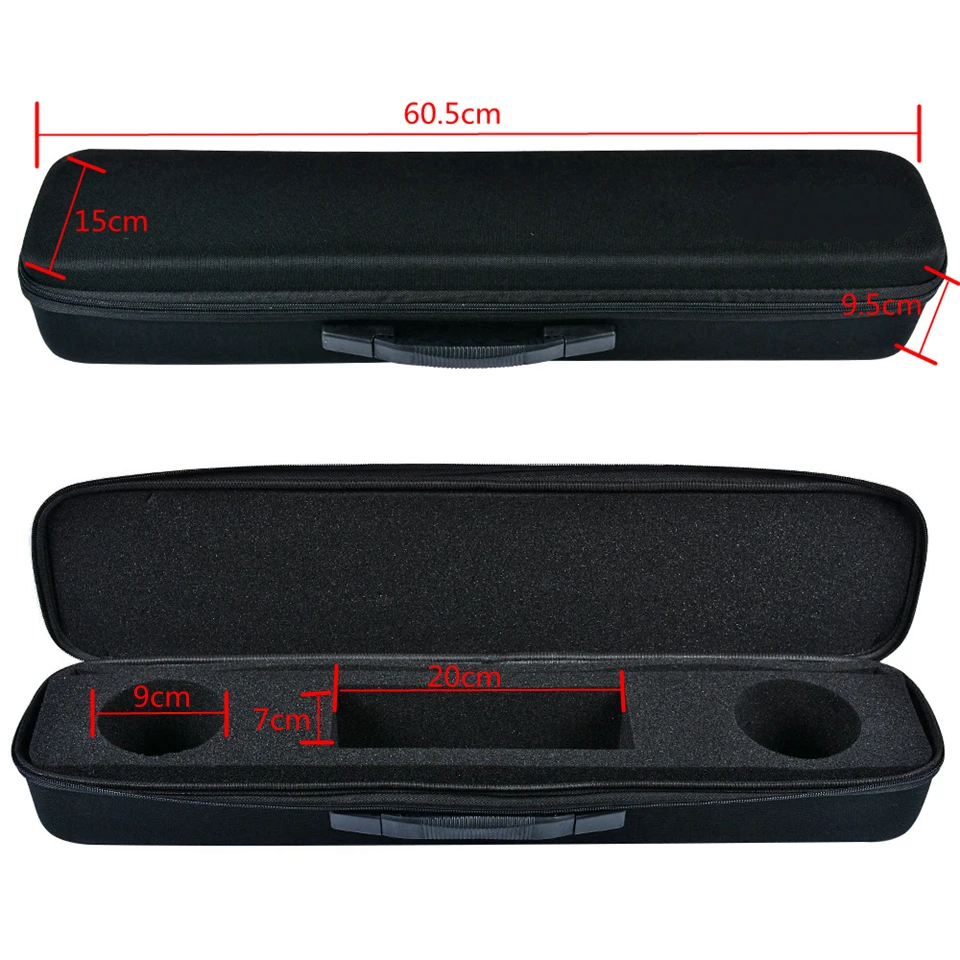 Сумка для рыболовных снастей с двойной молнией 60 см | Спорт и развлечения