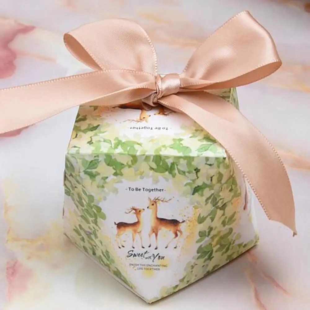 5 шт Мини любимые конфеты шоколадные подарочные коробки алмазные леса стиль