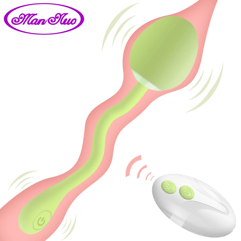 Вибратор Kegel вибрационная Анальная пробка с пультом дистанционного управления 7