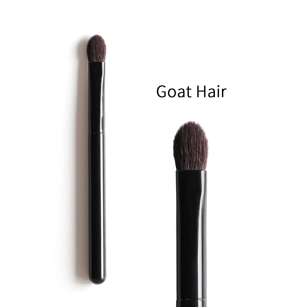 Кисть для растушевки теней век из козьего волоса блендер макияжа brochas maquillaje